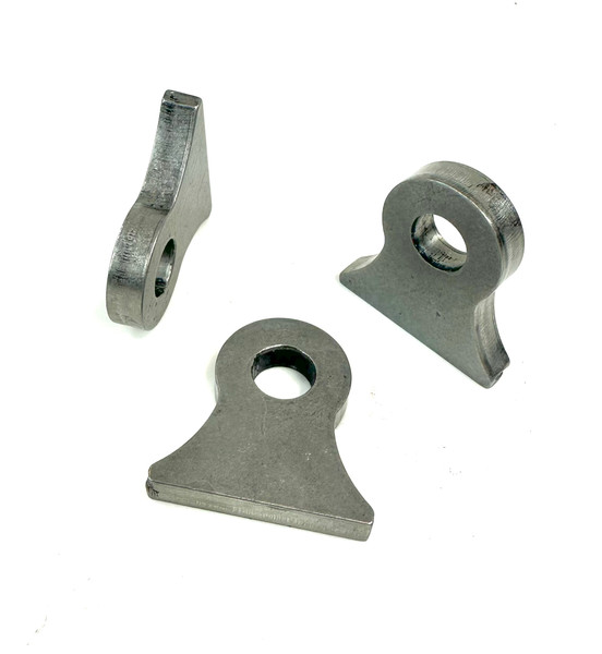 Weld-on mounting tab designed for 3/8 threaded Bung King products