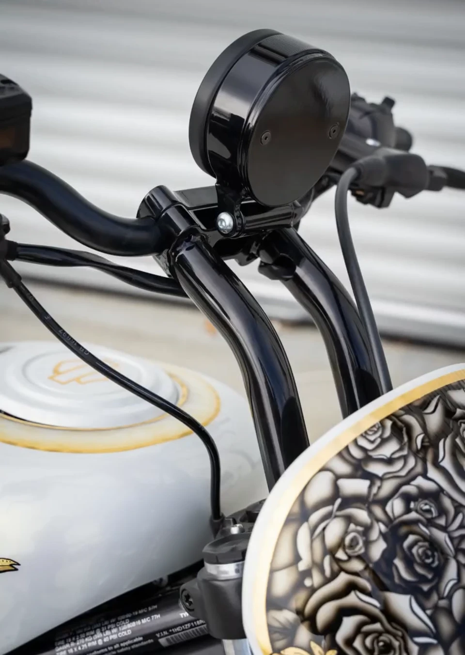Harley Low Rider S & ST Riser with Adjustable Gauge Mount – Steel One ...