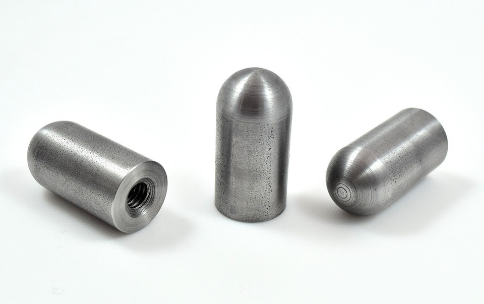 5/16"-18 x 1.5" bullet bung – cold rolled mild steel weld-in mount