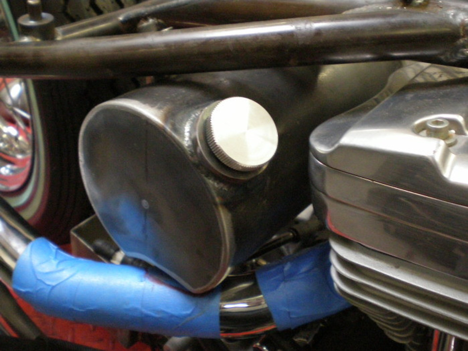 F’ Bomb Oil Tank Kit weld-together motorcycle oil tank kit