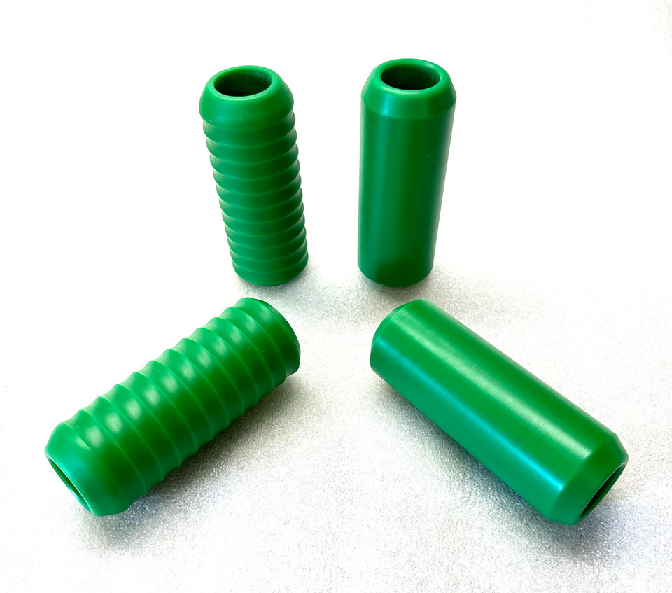 Green Delrin replacement frame slider end Green Delrin replacement frame slider end