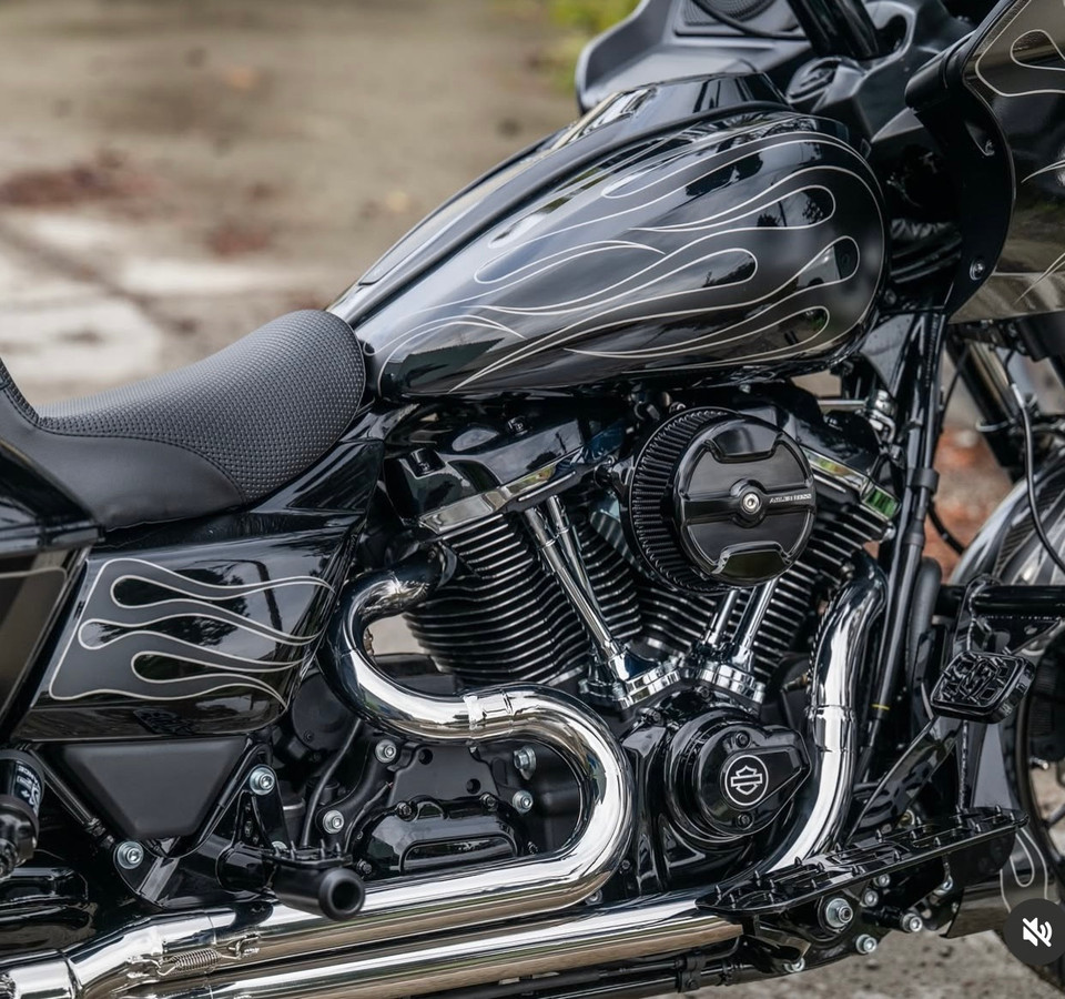 Bagger Passenger Peg Crash Bar / Frame Slider