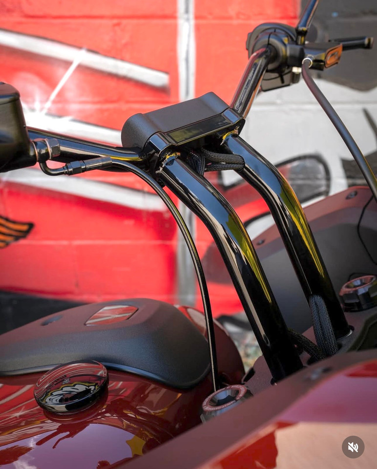 2022-2024 Low Rider ST  One Piece Lower Handlebar Riser