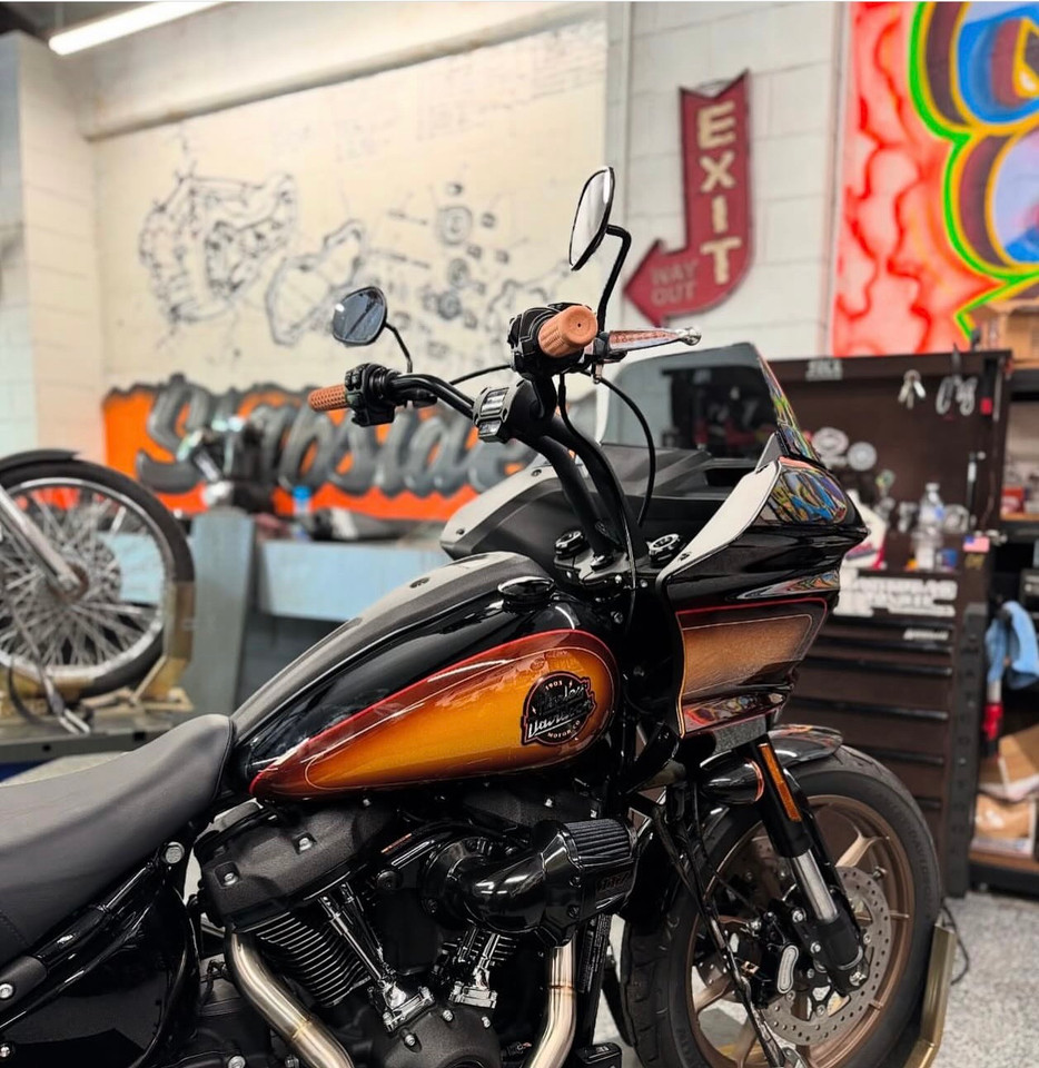 2022-2024 Low Rider ST  One Piece Lower Handlebar Riser