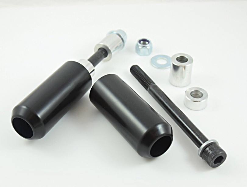 スタンダードTwin Bander C-5600Dマイク、デュプレクサ、車載金具 Upper Shock Mount Frame Sliders for Harley Dyna, Sportster & FXR