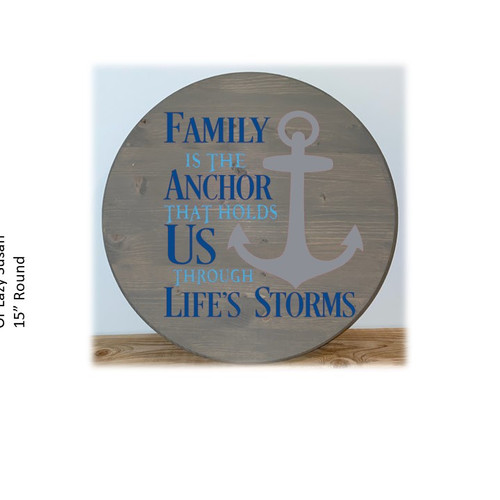 Family Is the Anchor Round