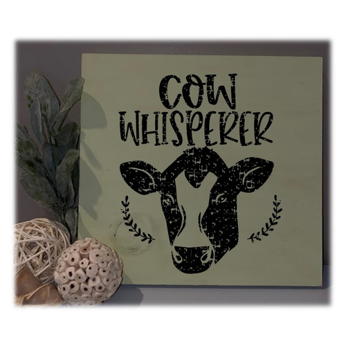Cow Whisper Planked