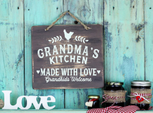 Grandma's Kitchen Sign