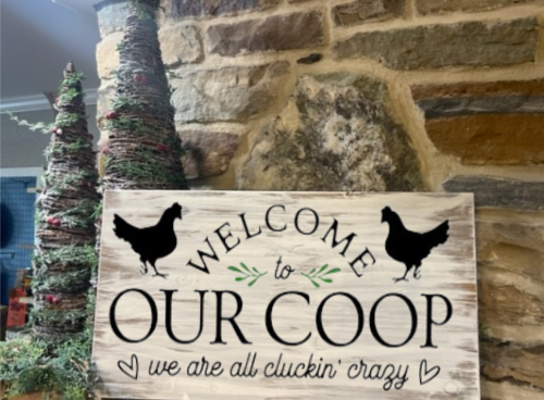 Our Coop Sign