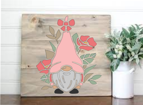 Vday Gnome Sign