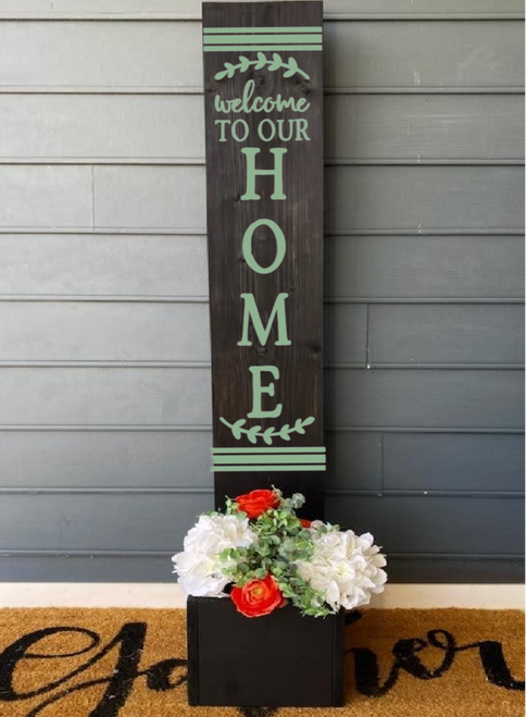 To Our Home Porch Sign Flower Box