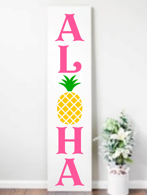 Aloha Porch Sign