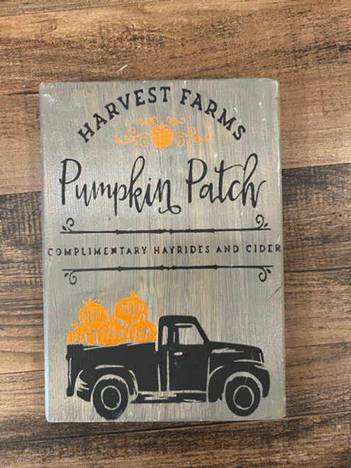 Harvest Farms Pumpkin Patch Sign