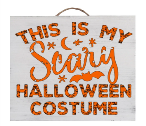 Halloween Costume Sign