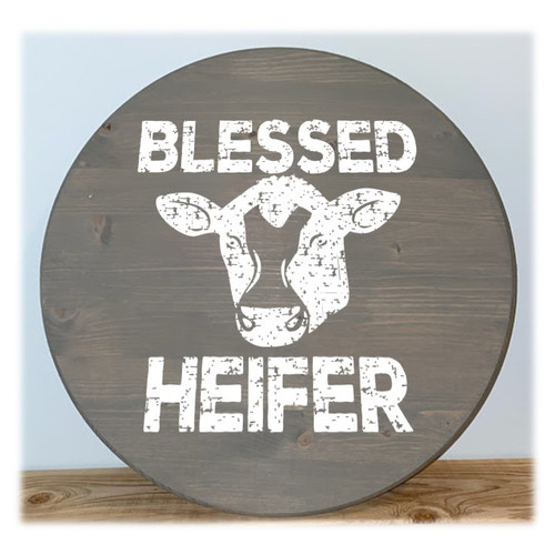 Blessed Heifer Grunge LAZYSUSAN