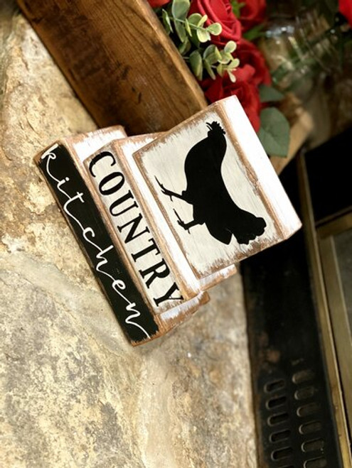 County Kitchen Block Sign
