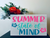 Summer Mind Wood Sign