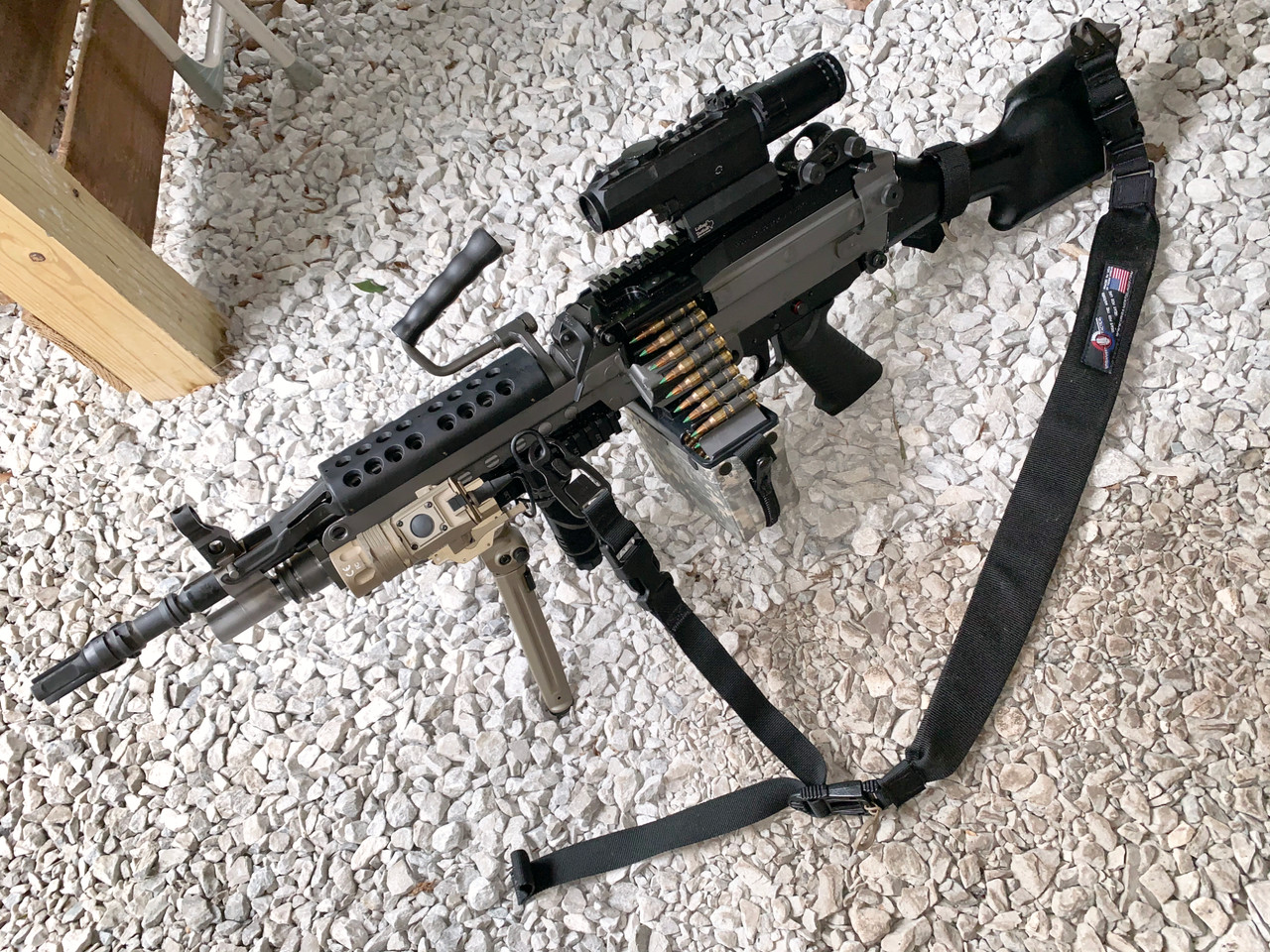 M249 SAW Padded Sling – Tactical Hybrid Sling for Maximum Comfort