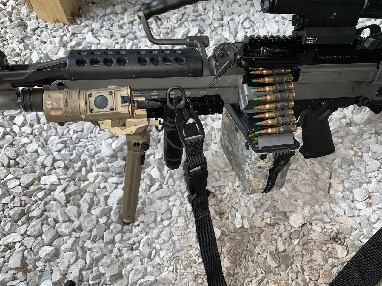 未使用品 米軍実物 WEAPON SLING M249 M240ウェポンスリング 【公式通販】