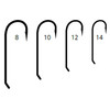 Mustad 94831 Dry Fly 2X Long Hooks 50/pack