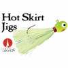 VMC Hot Skirt Glow Jig 1/4oz #2/0 Hook