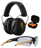 Browning Range Kit Ear Muff & Eye Glass