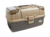 Plano Tackle Box - 3 Tray, Graphite & Sandstone