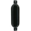 Seachoice Twin Eye Smooth Fender Black, 4.5" x 16"