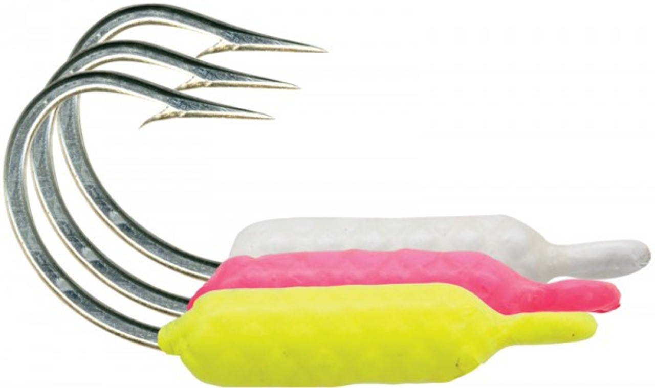 Mustad Jig Ultra Point Round Body Jig Chartreuse 1/32oz 5pk