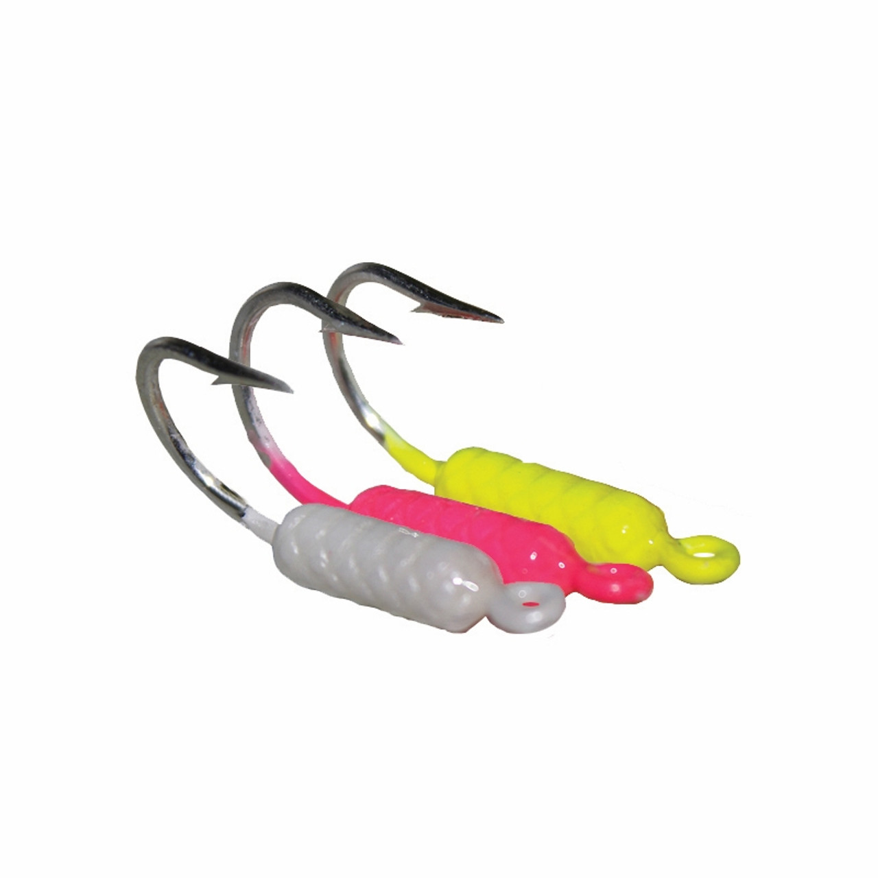 Mustad Jig Ultra Point Round Body Jig Chartreuse 1/32oz 5pk