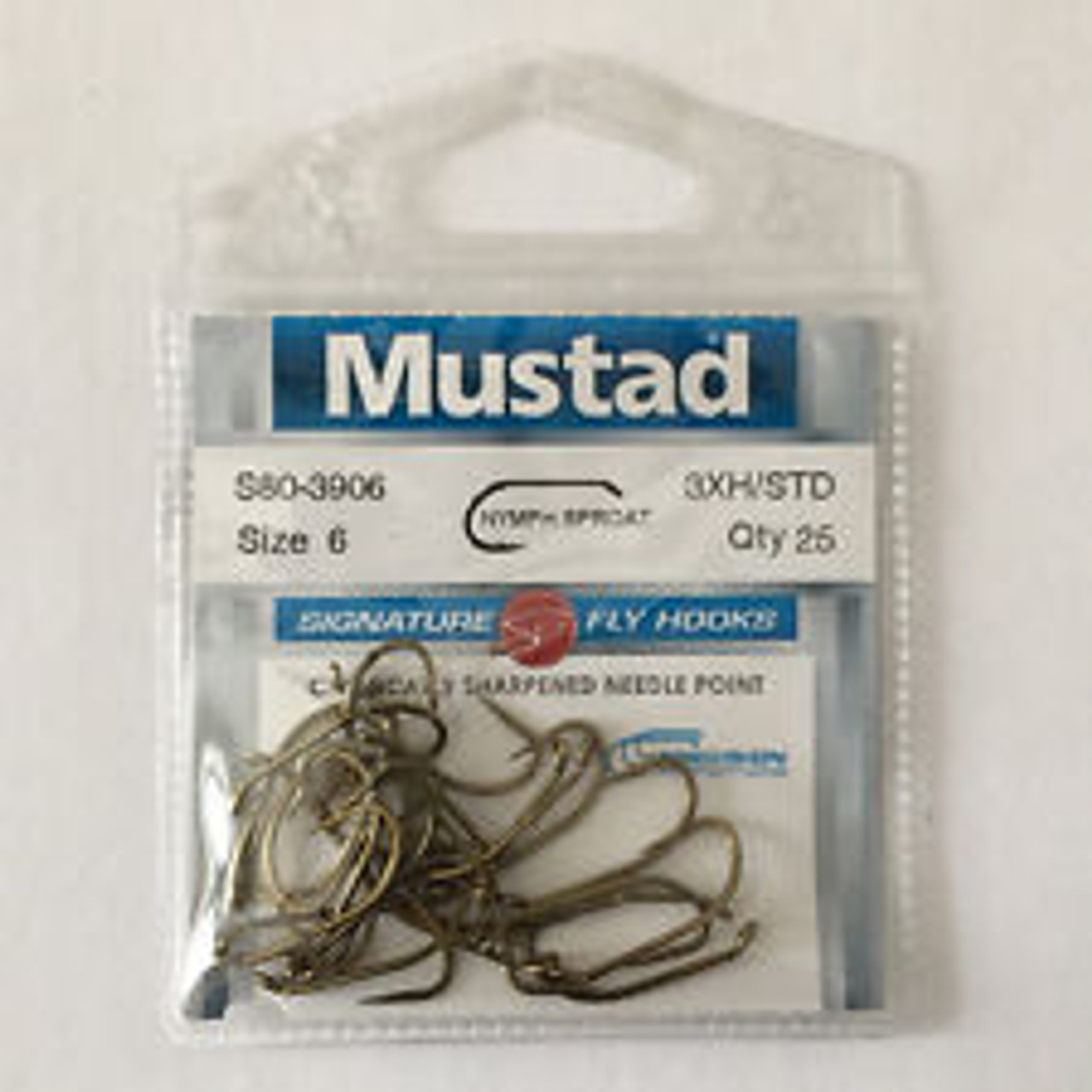 Mustad Signature Nymph Sproat 3XH/Std S80 50pk