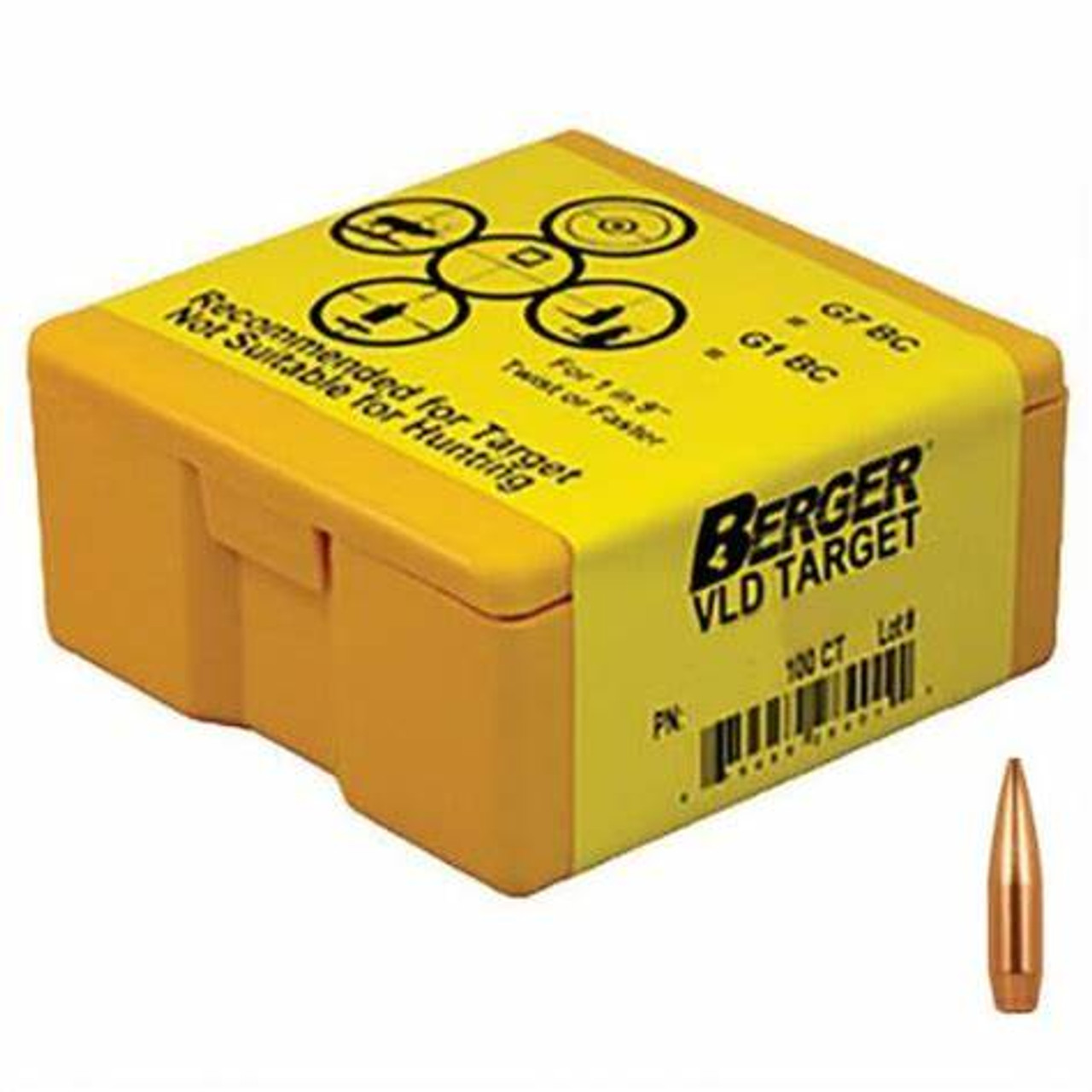 Berger VLD Target Bullets W2791 BERGER Lone Butte Sporting Goods Ltd