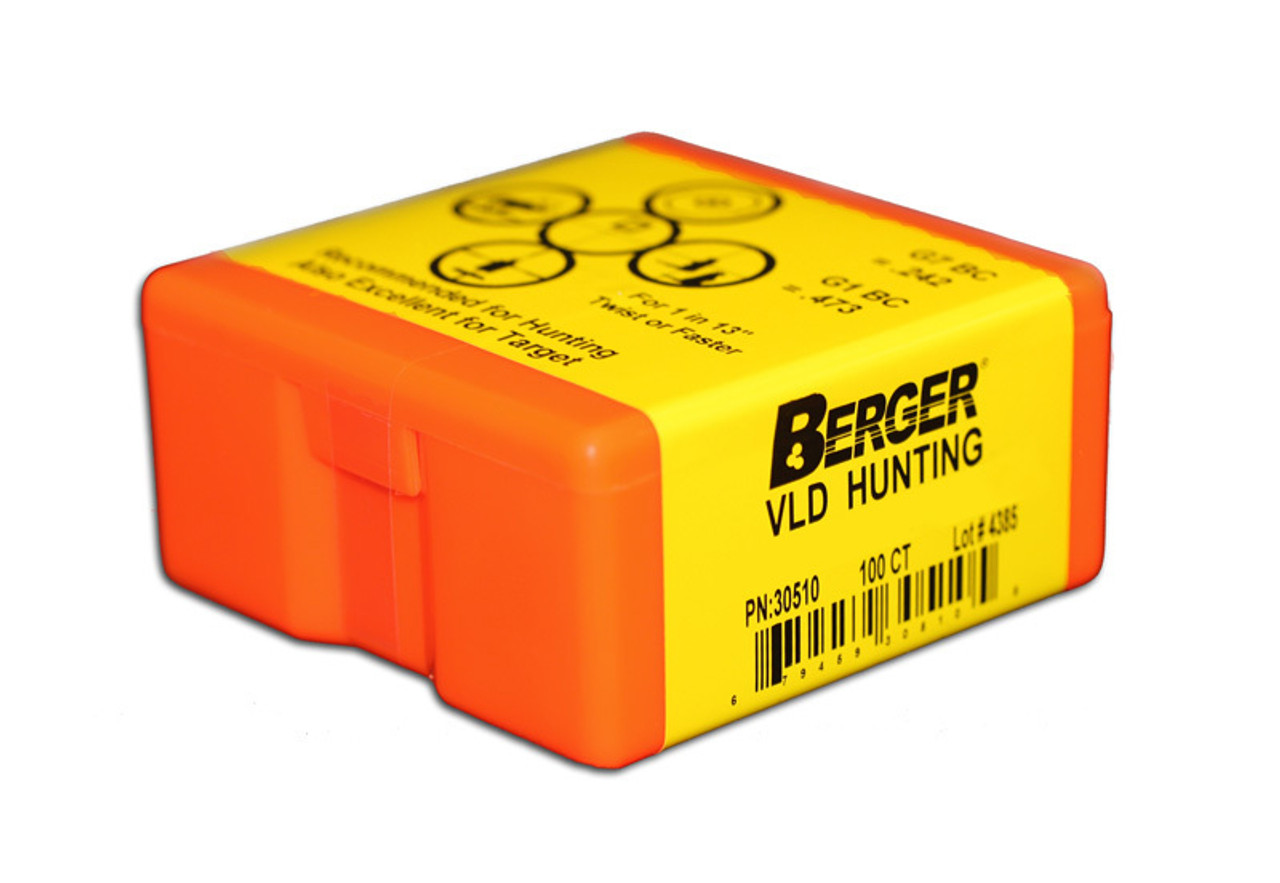 Berger VLD & Classic Hunting Rifle Bullets