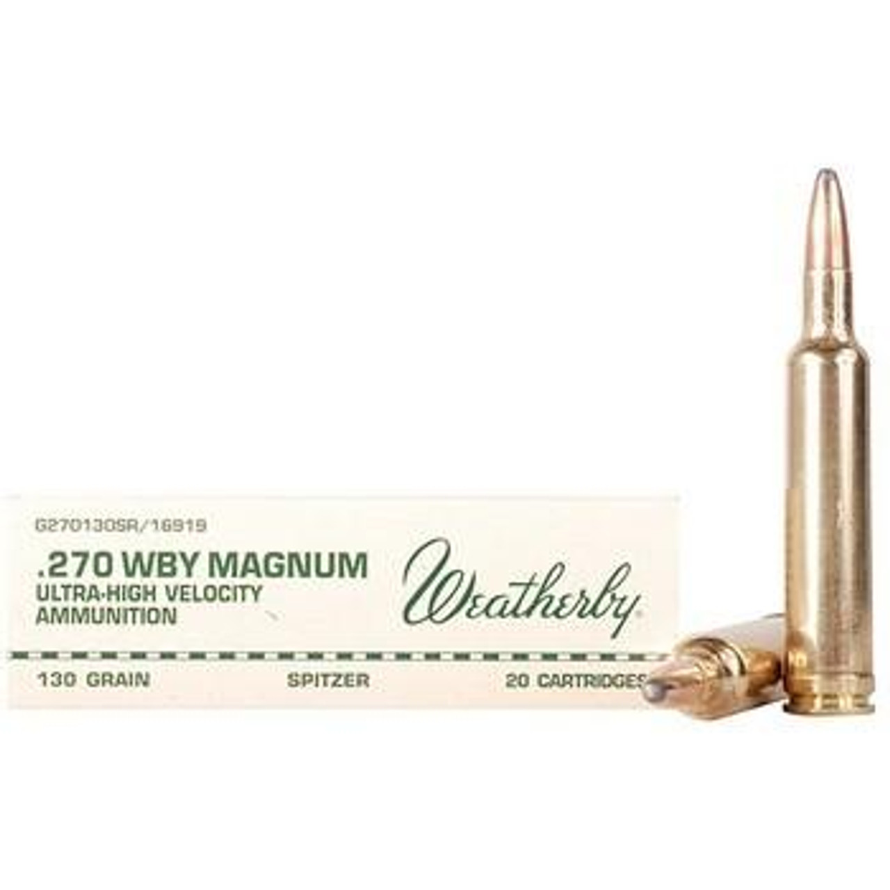 Weatherby Rifle Ammunition