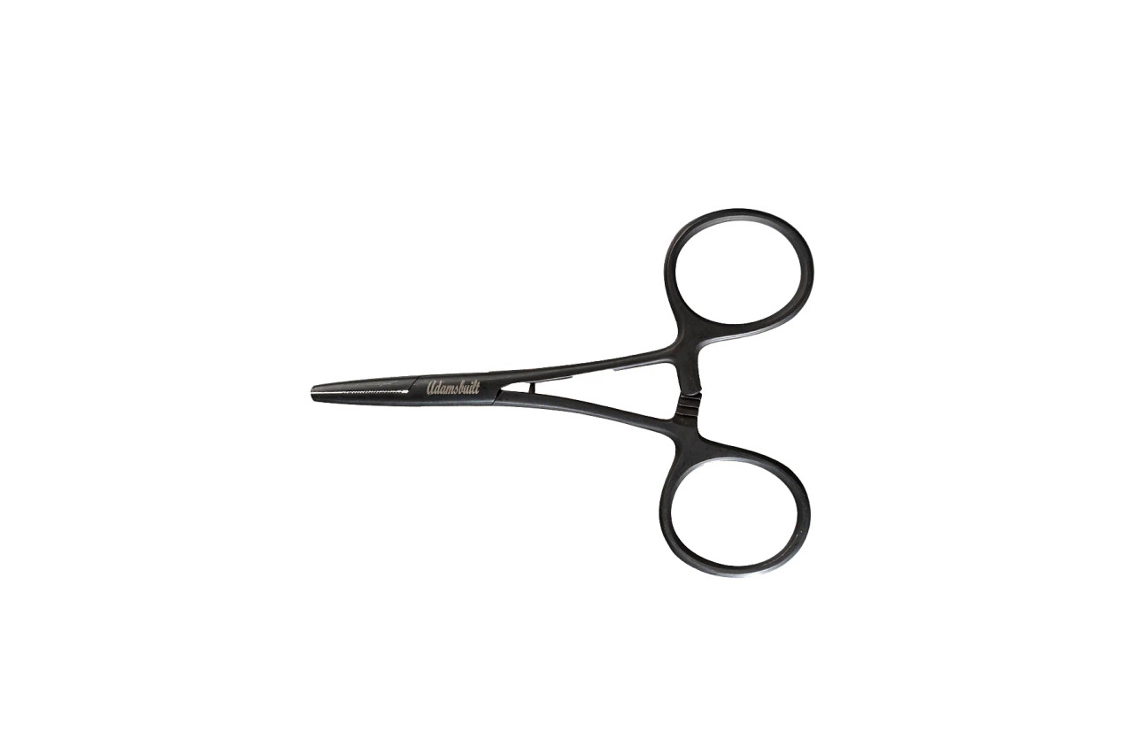 Adams Built 5.5' Forceps Straight Black