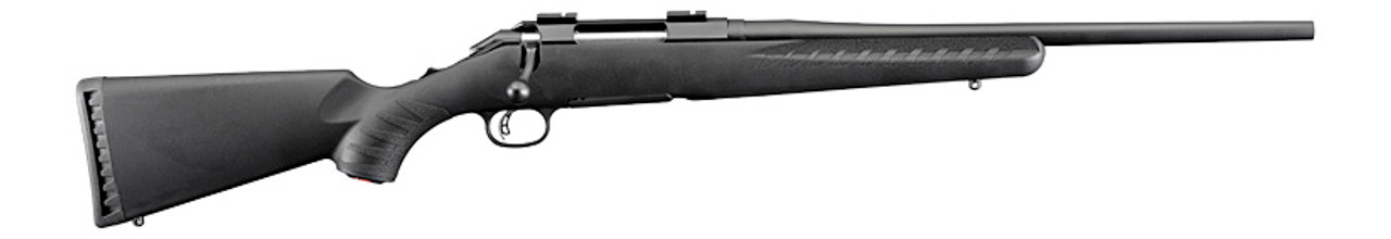 Ruger American 7mm-08 Rem Compact 18" Barrel Black Synthetic Stock RH