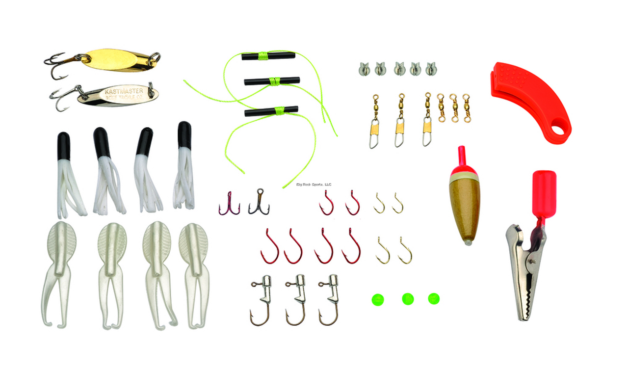 Eagle Claw Trout Kit Ice Fishing 44 Pieces