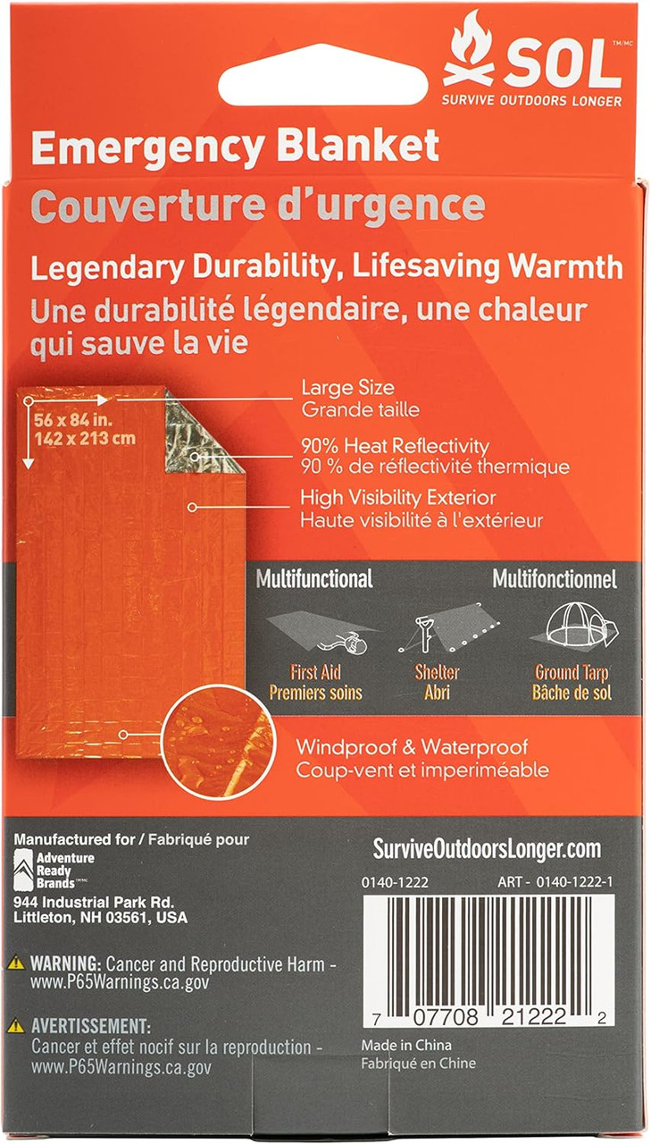 Adventure Emergency Blanket