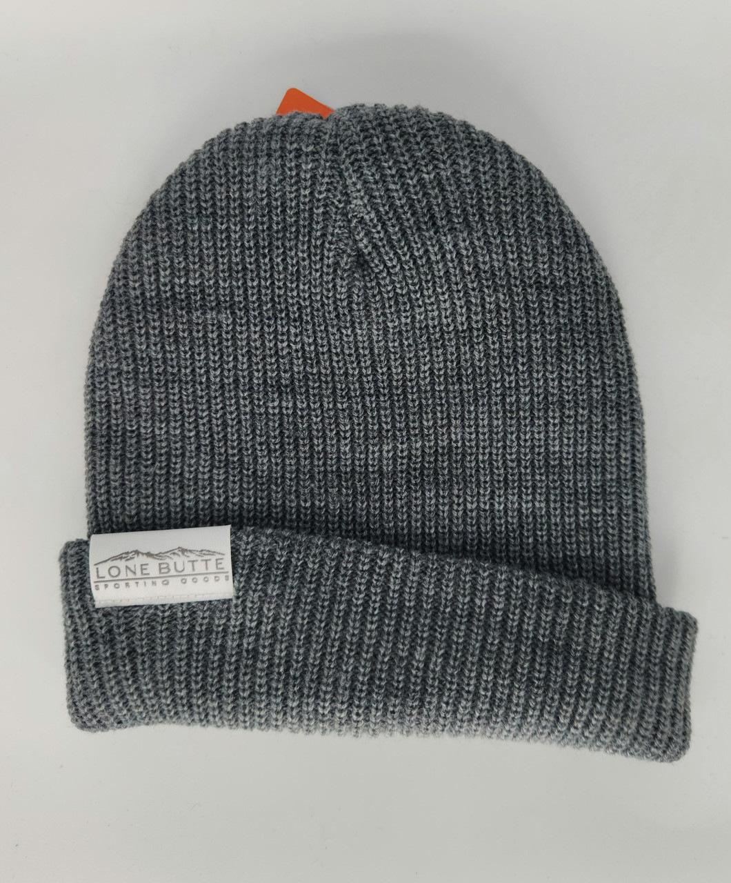 Lone Butte Standard Knit Touque Logo Gray