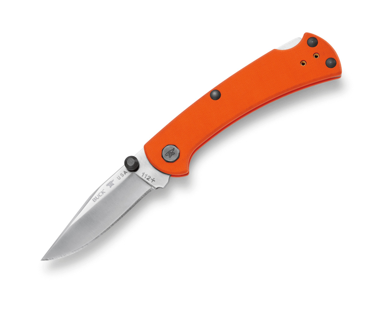 Rb260 レーティング済 145lb Buck 112 Slim Pro TRX Folding G10 Orange - Lone Butte Sporting