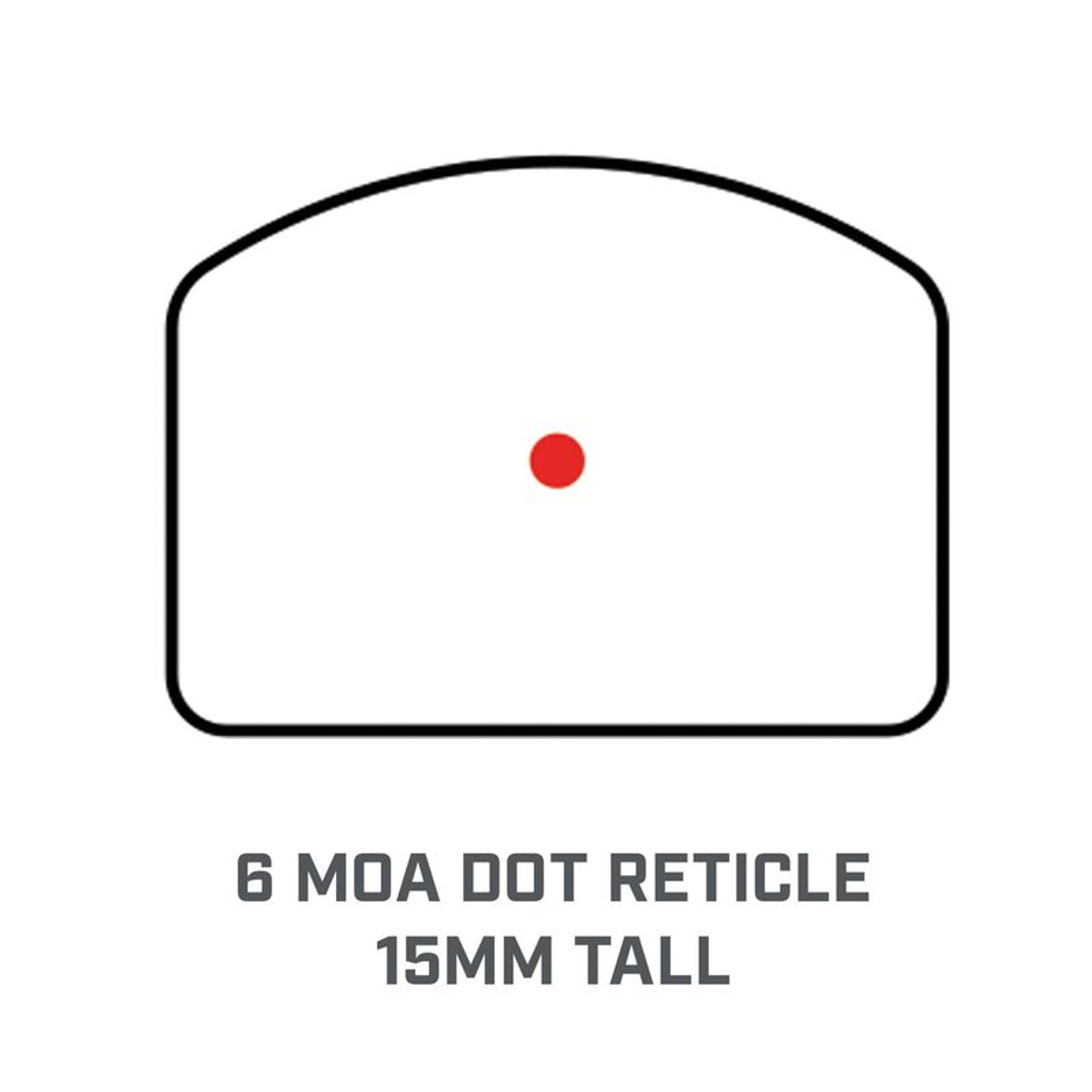 Bushnell Reflex Sight Red Dot 6 moa 1x21mm