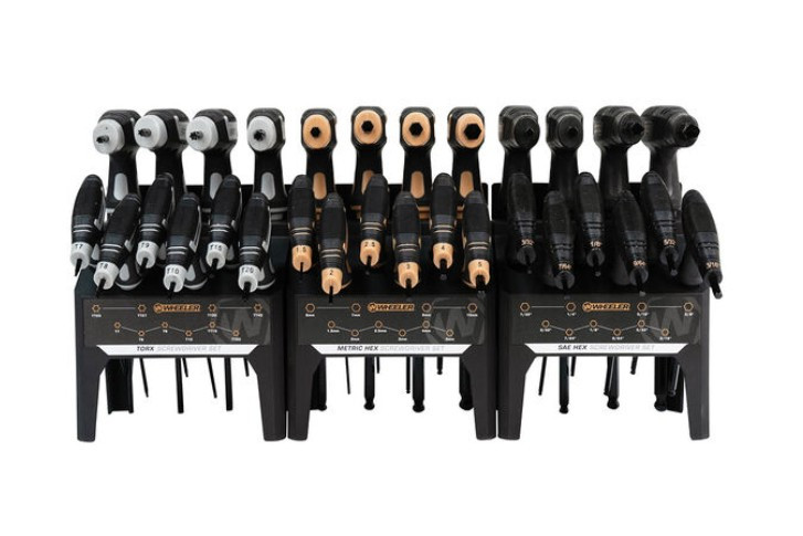 Wheeler 30 Piece P-Handle Hex and Torx Set