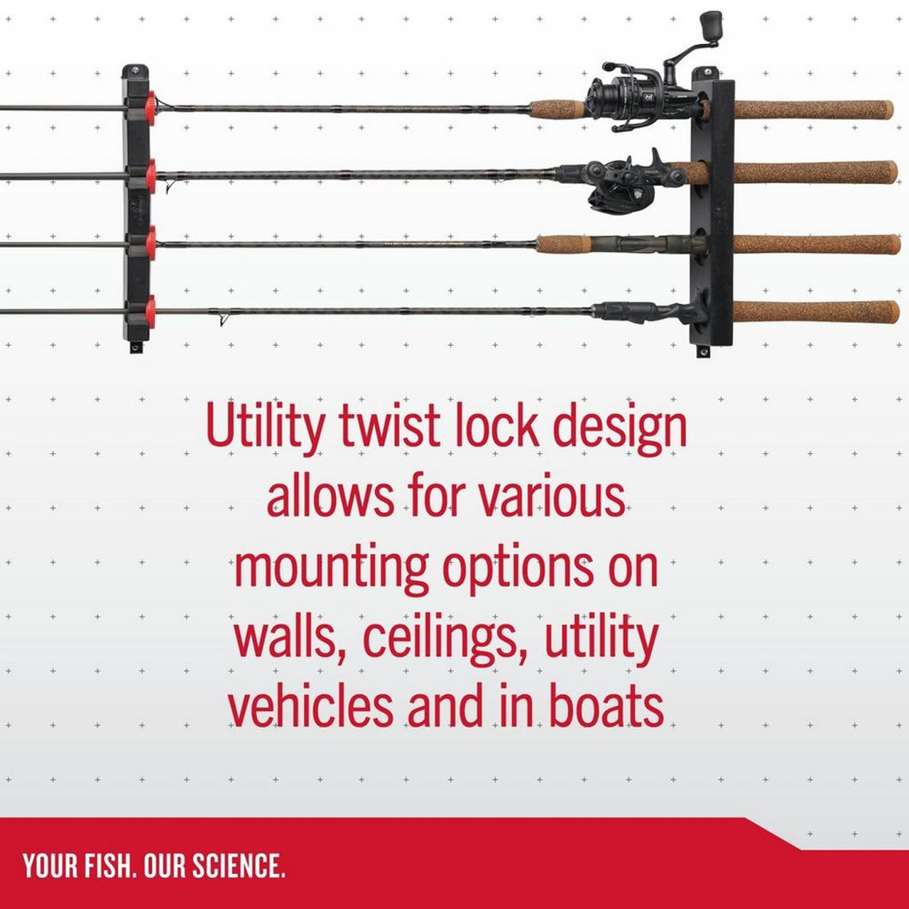 Berkley Twist Lock Rod Rack