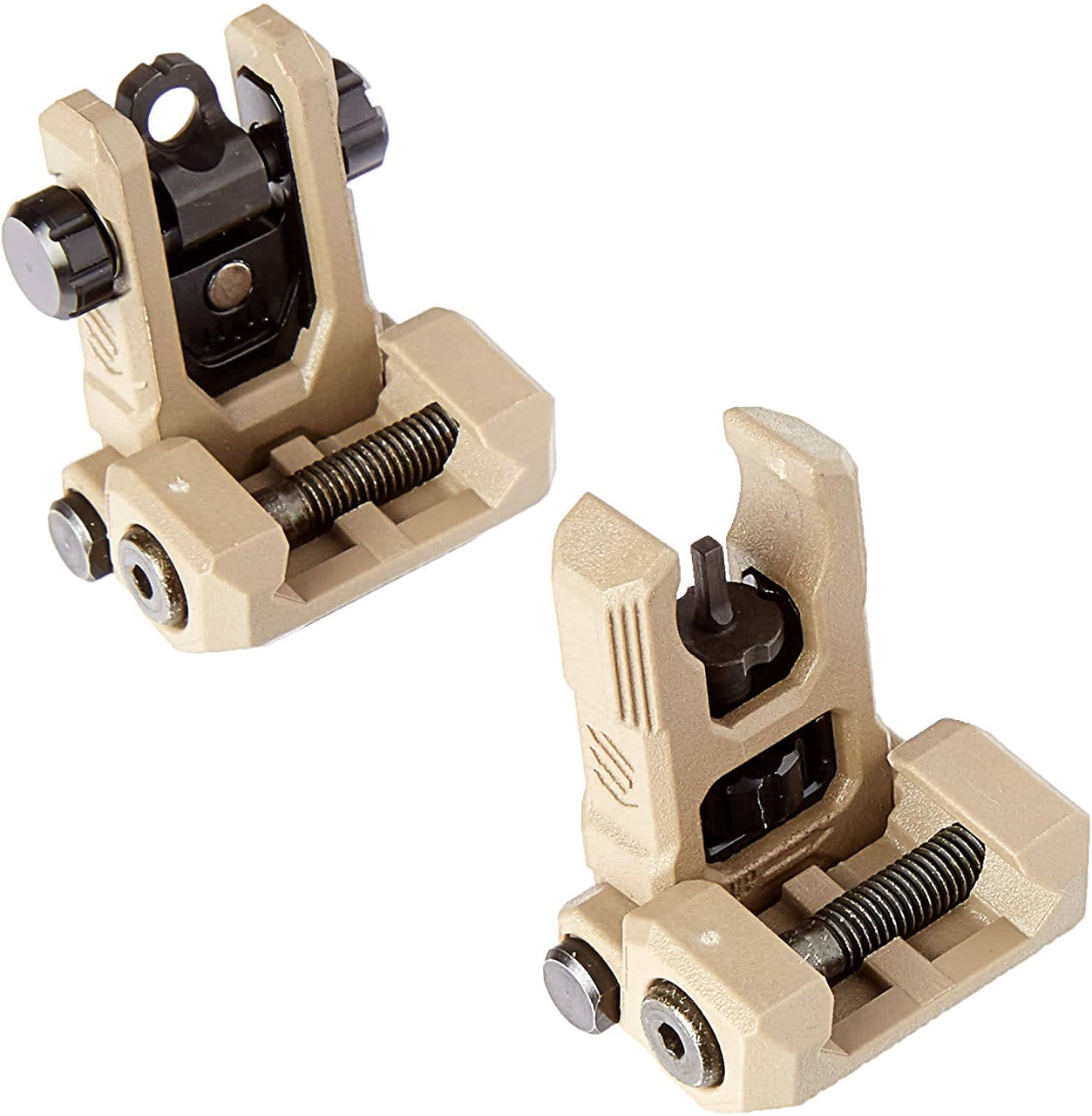 Blackhawk Hybrid Folding Sights FDE