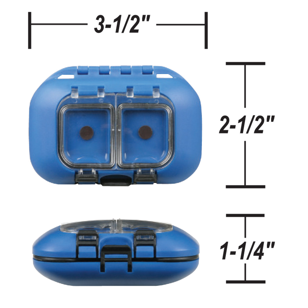 Flambeau Blue Ribbon Mini Flybox Waterproof