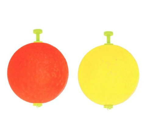 Eagle Claw Weighted Foam Round Floats -1"