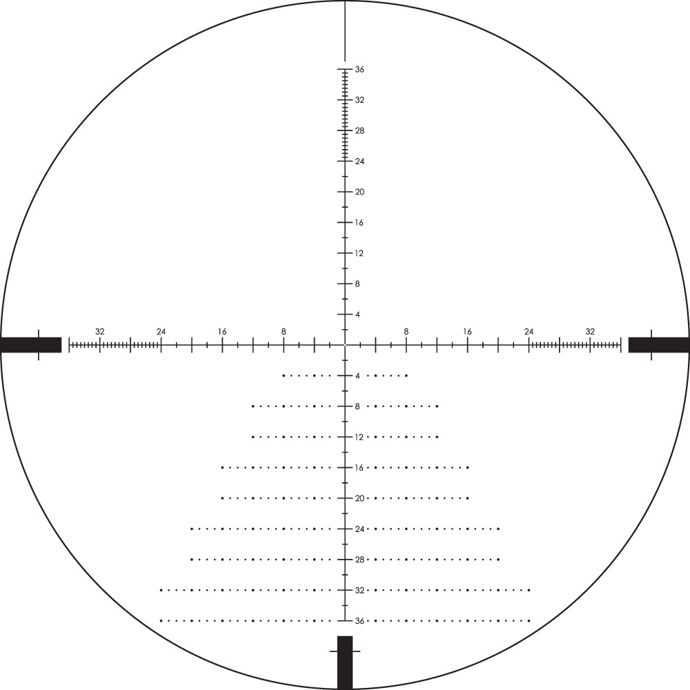 Vortex Scope - Diamondback Tactical 6-24x50, FFP EBR-2C MOA