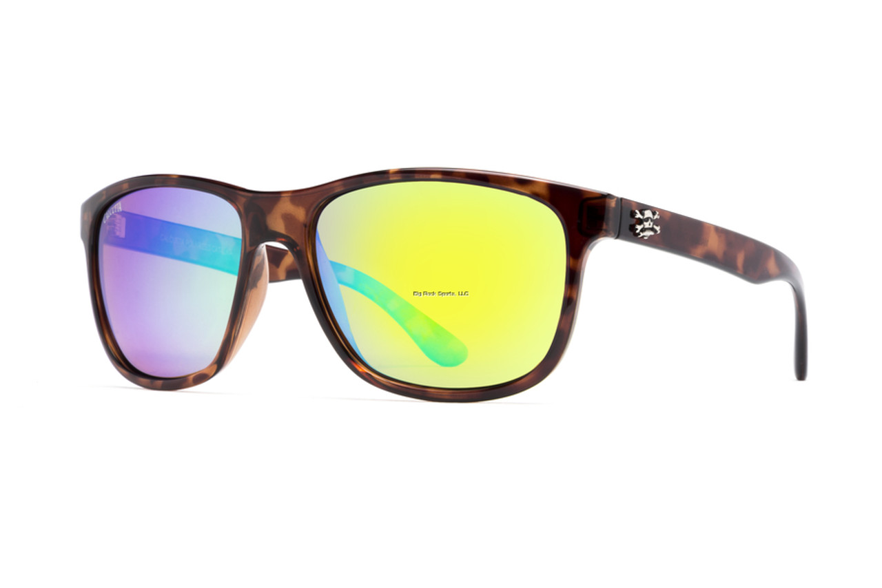Calcutta Catalina Sunglasses Tort/ Green Mirror 58mm Lens