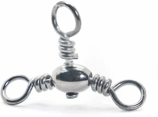 Mustad Swivel - 3 Way Cross, Black Nickel