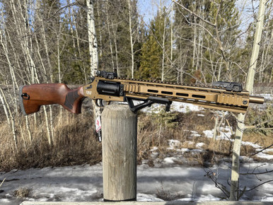 DM Arms Revolver 410/45LC 13" Barrel Bronze/Wood